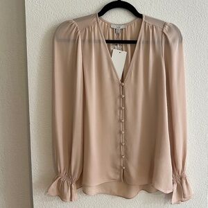 NWT Joie Bolona Silk Blouse in Pink Sky - new with tags, never worn!